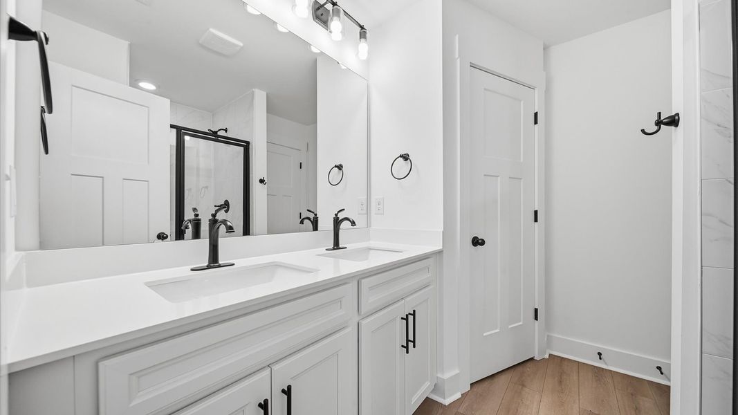 Furnished interior view inside a new home in Clayton Crossing, Arden (Image 25).