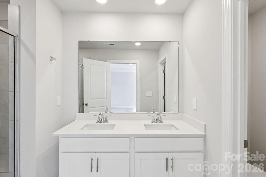 Furnished interior view inside a new home in Galloway Ridge, Charlotte (Image 6).