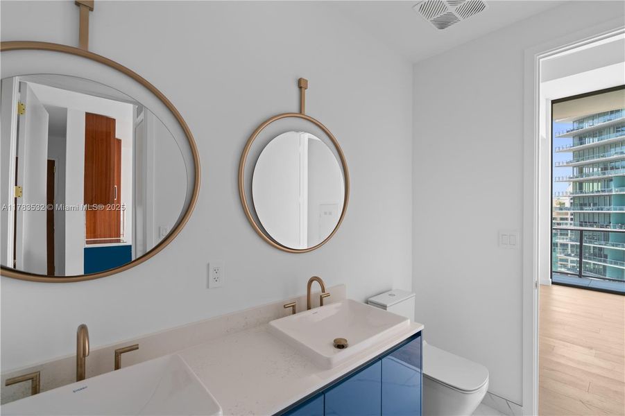 Furnished interior view inside a new home in Mr. C Residences, Miami (Image 3).