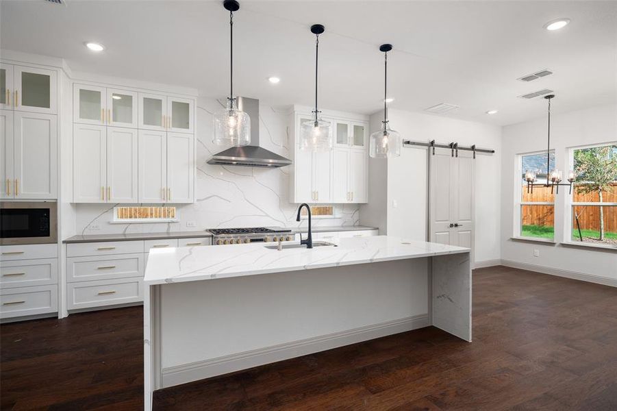 Furnished interior view inside a new home in , Frisco (Image 5).