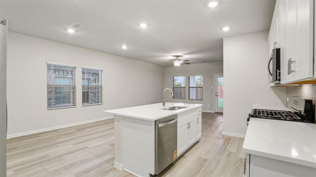 Furnished interior view inside a new home in Eastridge - Spring Series, McKinney (Image 5).