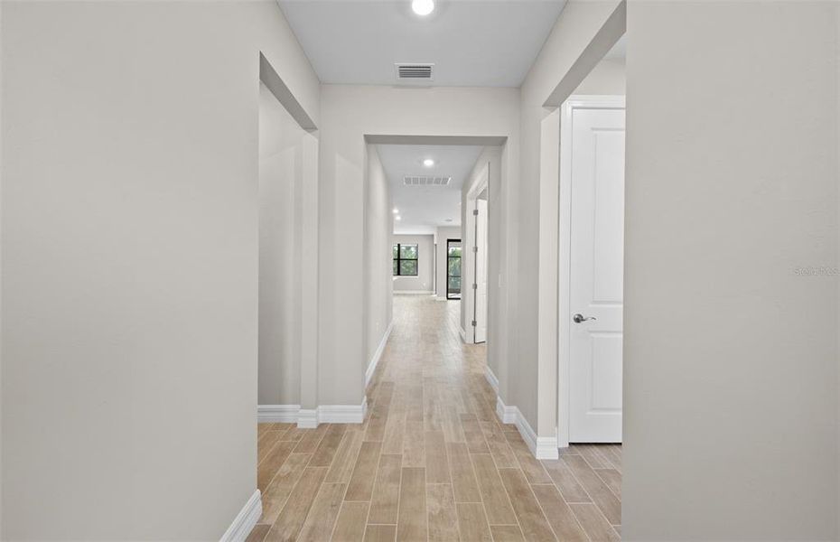 Spacious, unfurnished interior of a new home in Cedar Grove at The Woodlands, North Port (Image 23).