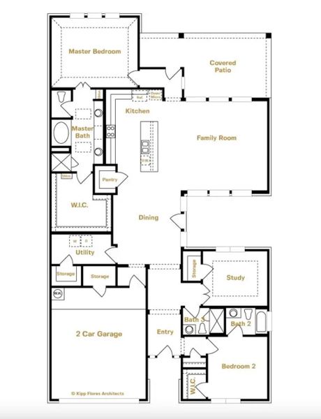 2D floor plan layout of this home in Ranches at Creekside, Boerne, TX (Image 3). 2D floor plan layout of this home in Ranches at Creekside, Boerne, TX (Image 3).