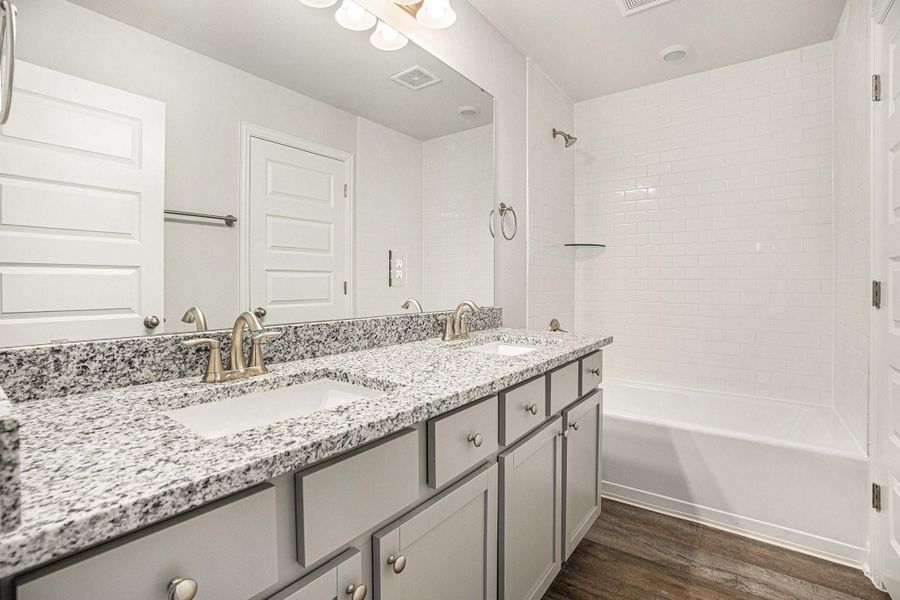 Furnished interior view inside a new home in Kiber Reserve, Angleton (Image 6).