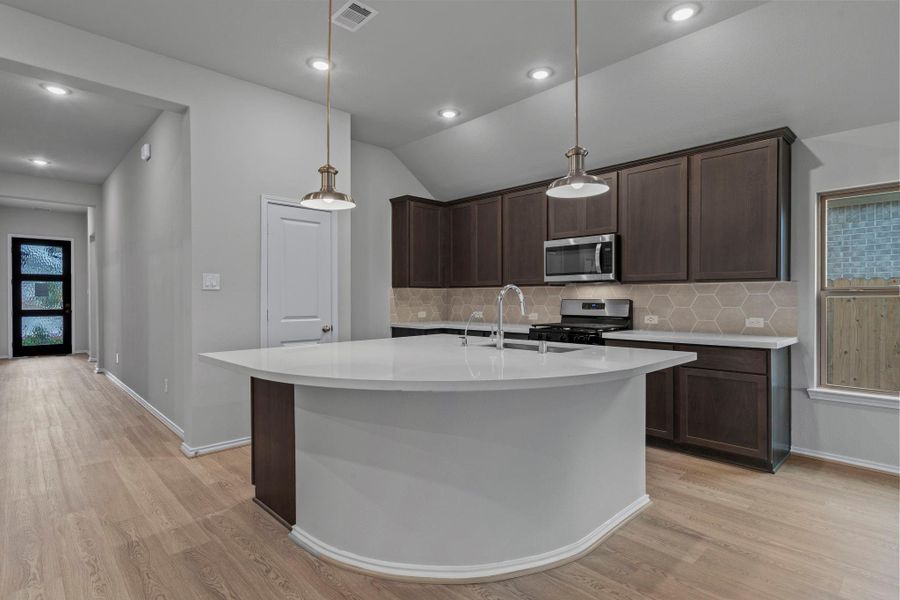 Furnished interior view inside a new home in , Spring (Image 6).