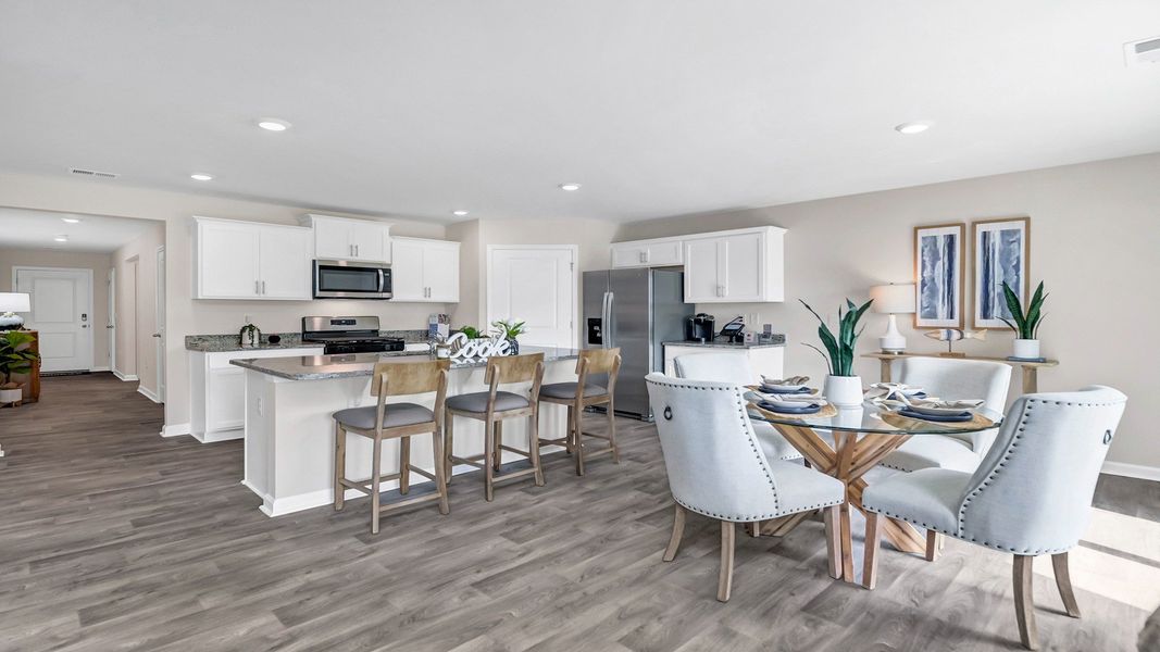 Furnished interior view inside a new home in Gates Village, Lugoff (Image 8).