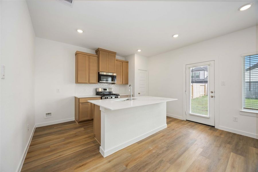 Furnished interior view inside a new home in Pinehaven, Houston (Image 8).