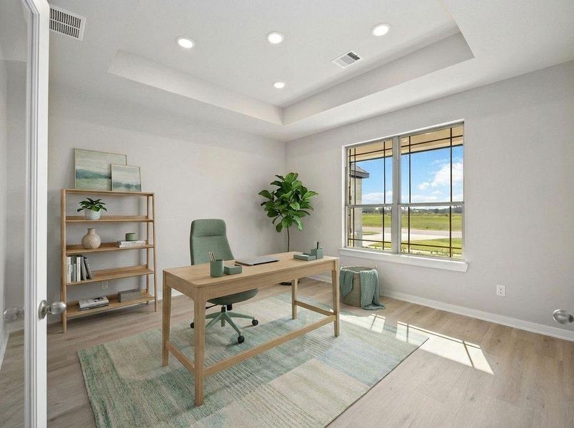 Virtually Staged Photo.