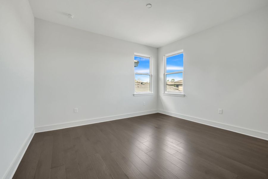 Representative unfurnished interior of a home built from the Courtyard 50 by ABD Development in Hampton Green at Providence, Davenport (Image 45).