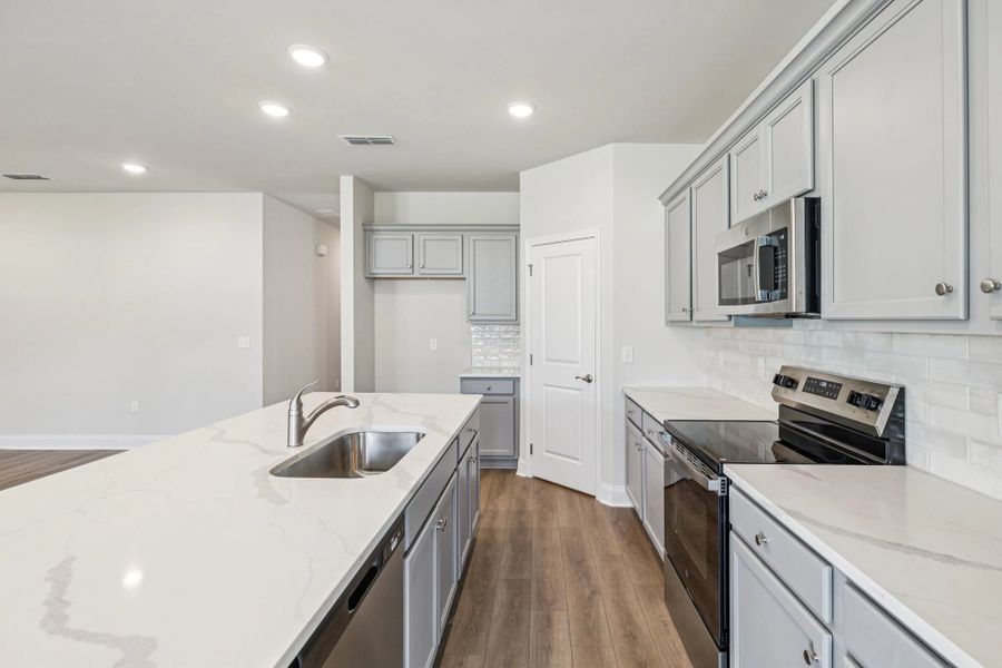 Furnished interior view inside a new home in Cedars at Cane Ridge | 55+ Community, Antioch (Image 7).