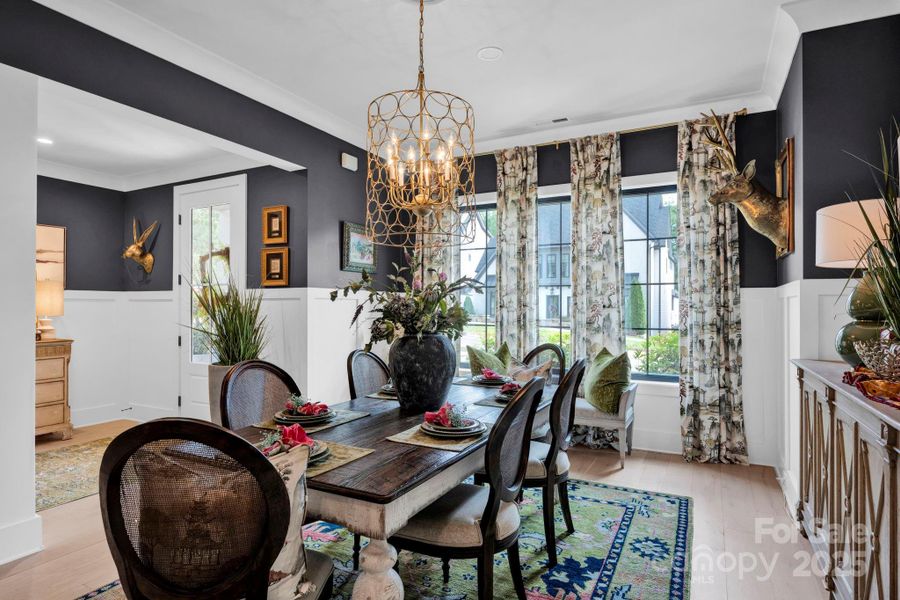 Furnished interior view inside a new home in , Davidson (Image 8).