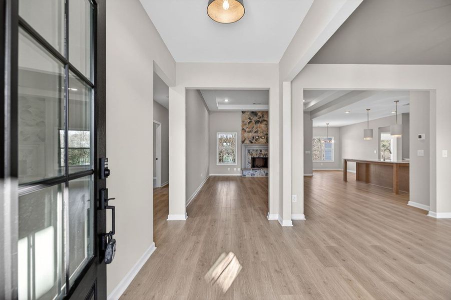 Spacious, unfurnished interior of a new home in Blackwelder Bluff, Bowdon (Image 21).