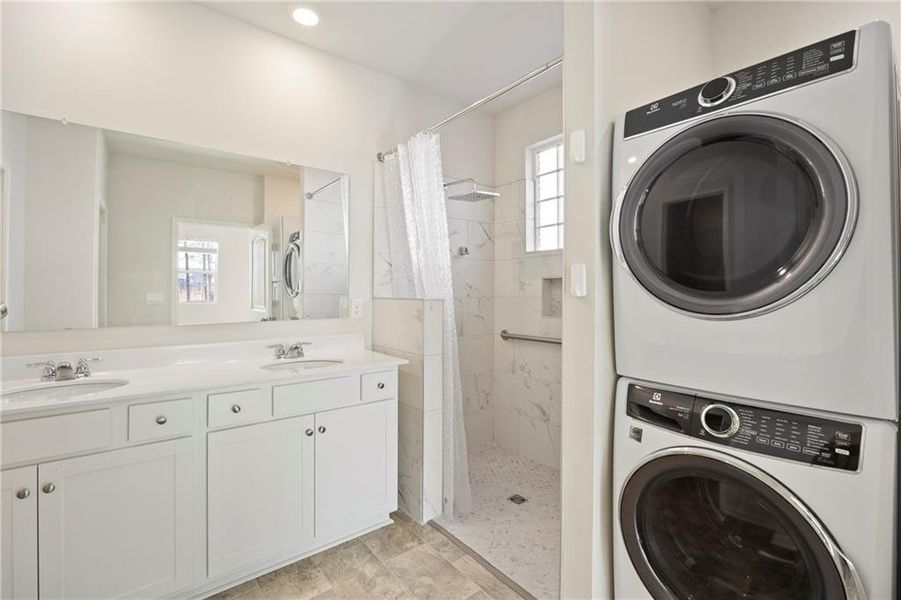 Furnished interior view inside a new home in , Braselton (Image 18). Furnished interior view inside a new home in , Braselton (Image 18).