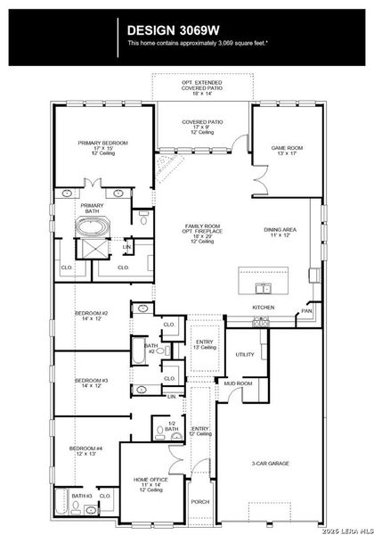 2D floor plan layout of this home in Veramendi, New Braunfels, TX (Image 2). 2D floor plan layout of this home in Veramendi, New Braunfels, TX (Image 2).