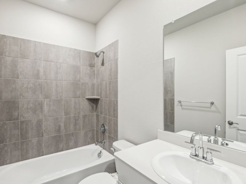 Furnished interior view inside a new home in Lakehaven - Premier Series, Farmersville (Image 9).