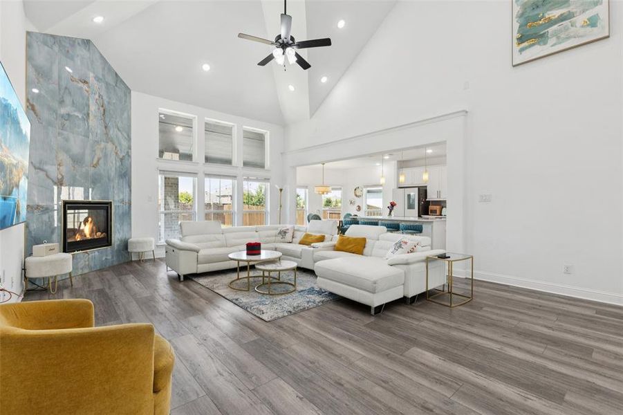 Furnished interior view inside a new home in , McKinney (Image 15). Furnished interior view inside a new home in , McKinney (Image 15).