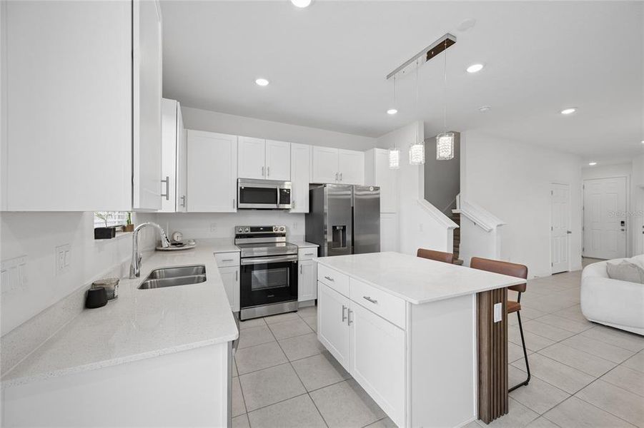 Furnished interior view inside a new home in , St. Cloud (Image 6).