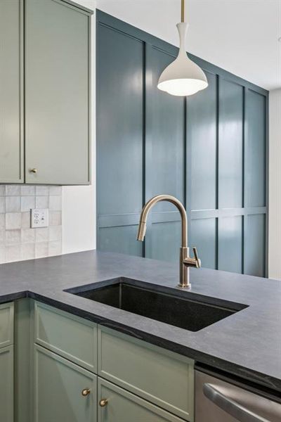 Close-up of interior finishes inside a home in , Atlanta (Image 19).