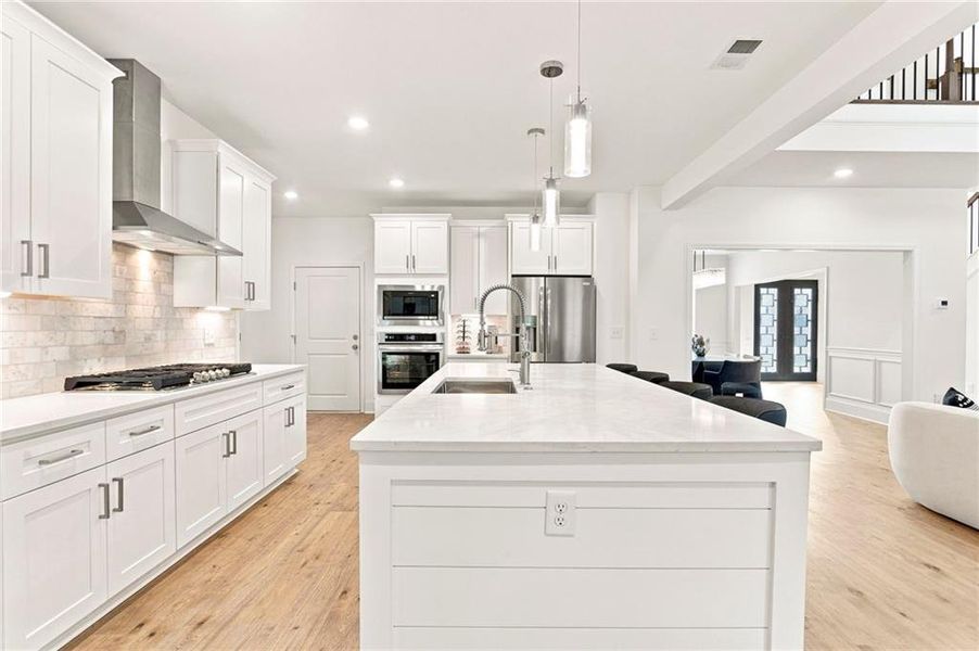 Furnished interior view inside a new home in , Conyers (Image 20).