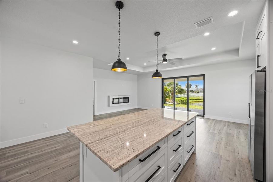 Furnished interior view inside a new home in , Rotonda West (Image 5).