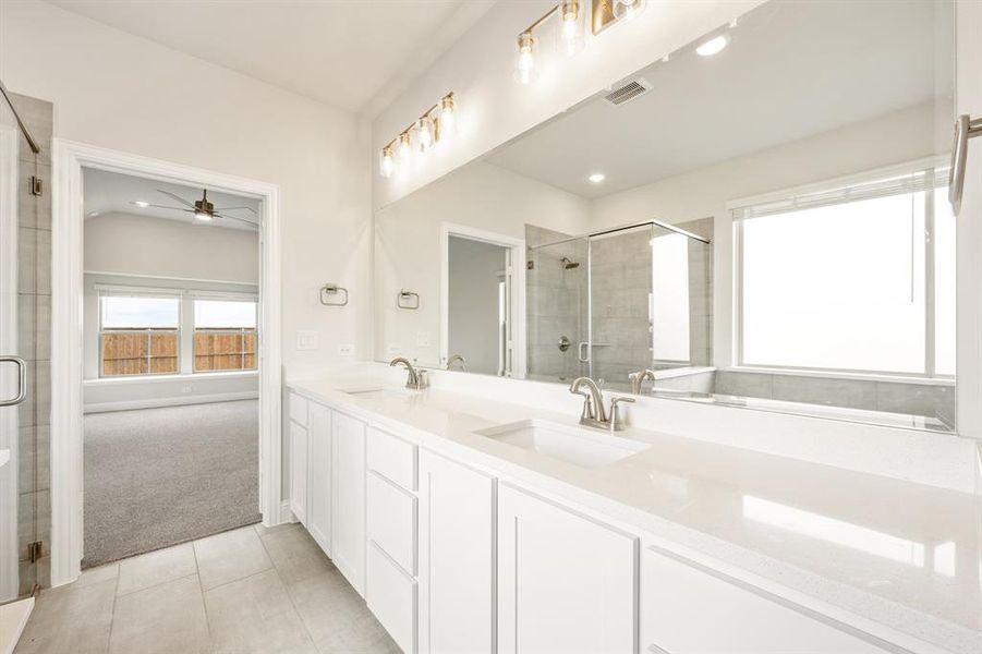 Furnished interior view inside a new home in Creekview Meadows, Pilot Point (Image 10). Furnished interior view inside a new home in Creekview Meadows, Pilot Point (Image 10).