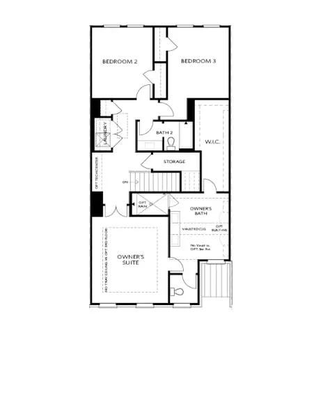 Second Floor - Owner's Front Second Floor - Owner's Front