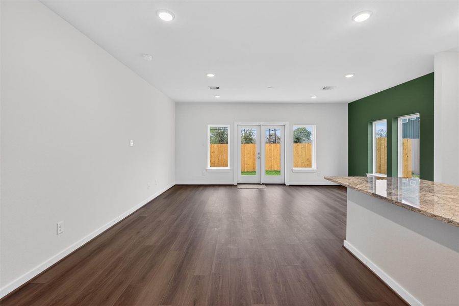 Spacious, unfurnished interior of a new home in , Houston (Image 18). Spacious, unfurnished interior of a new home in , Houston (Image 18).