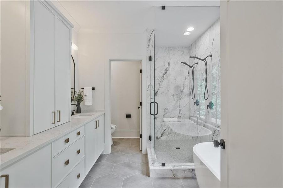 Furnished interior view inside a new home in Pendergrast Farm, Atlanta (Image 8).