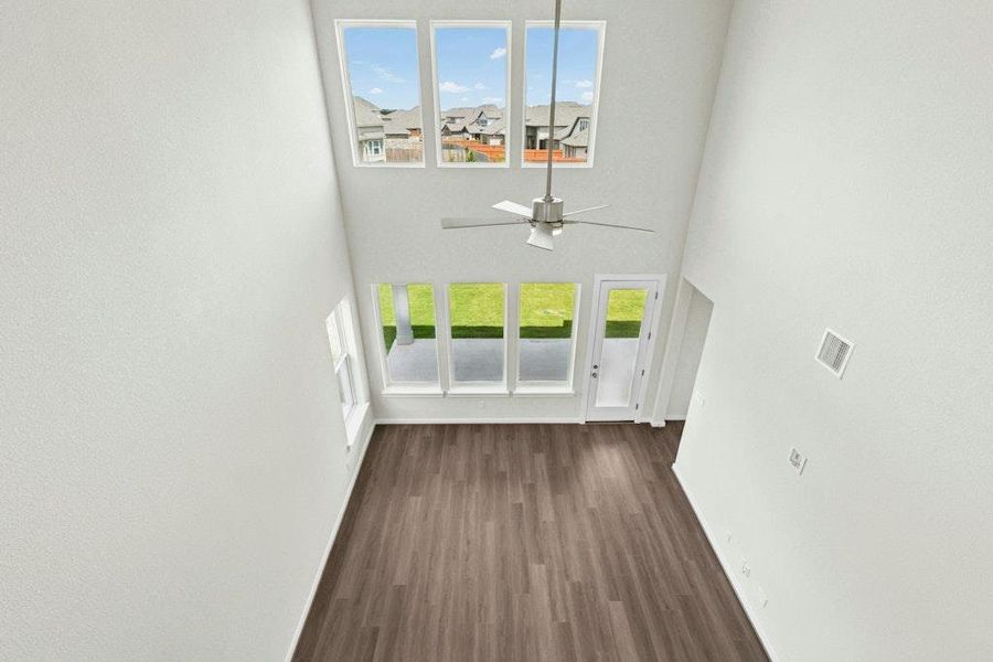 Spacious, unfurnished interior of a new home in Santa Rita Ranch, Liberty Hill (Image 19). Spacious, unfurnished interior of a new home in Santa Rita Ranch, Liberty Hill (Image 19).