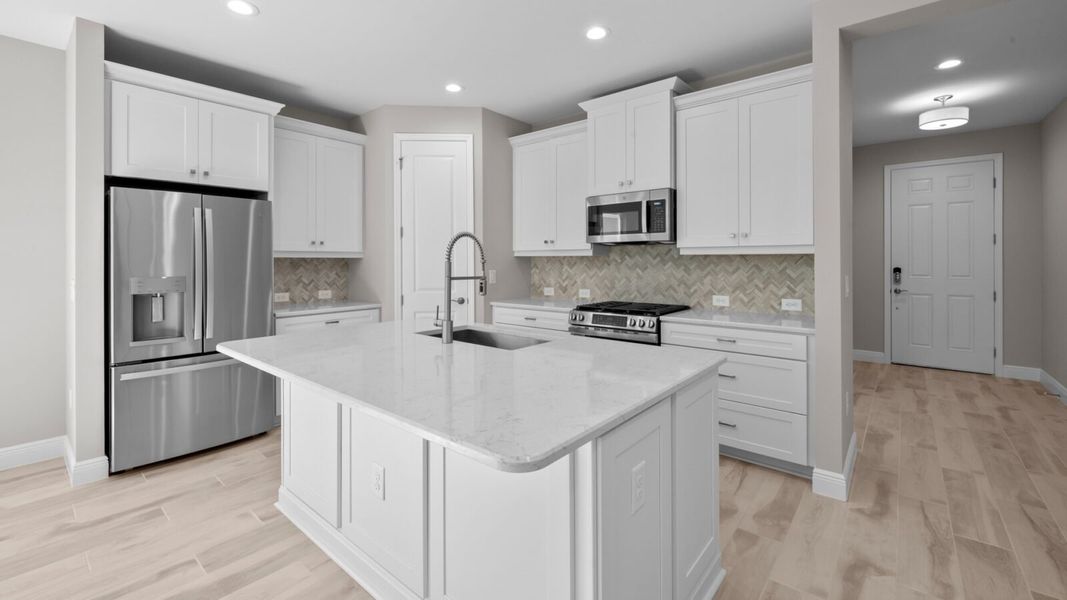Furnished interior view inside a new home in Verandah, Fort Myers (Image 6).