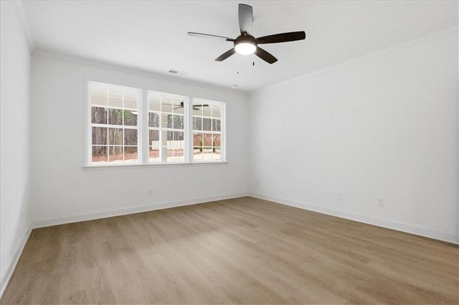 Spacious, unfurnished interior of a new home in , Monroe (Image 25). Spacious, unfurnished interior of a new home in , Monroe (Image 25).