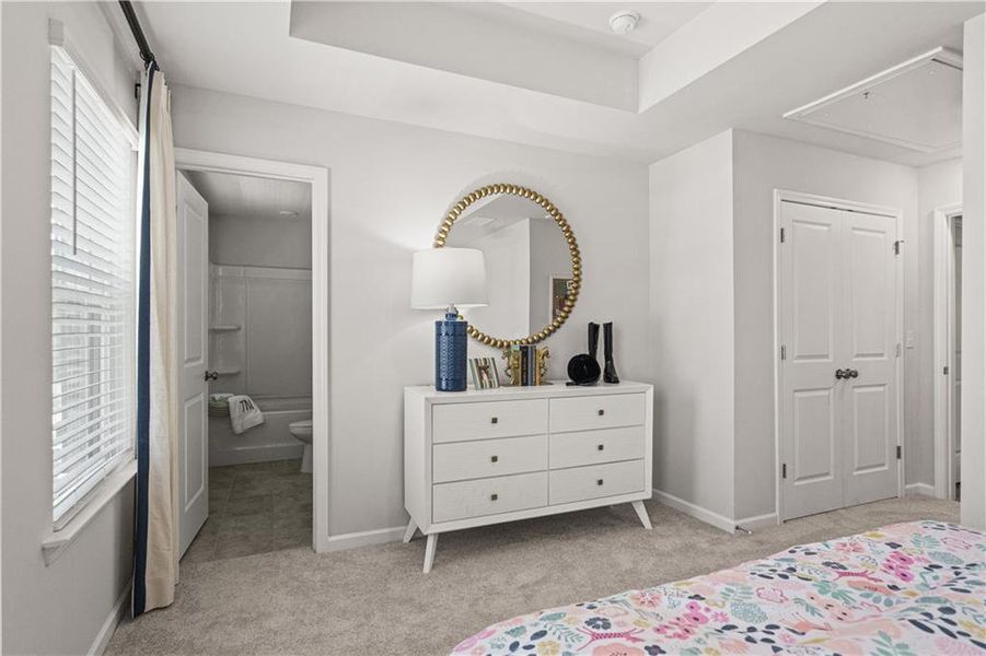 Furnished interior view inside a new home in Rosewood Farm, Lawrenceville (Image 34).