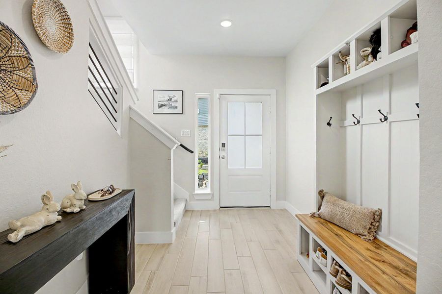 Furnished interior view inside a new home in , Cypress (Image 6).