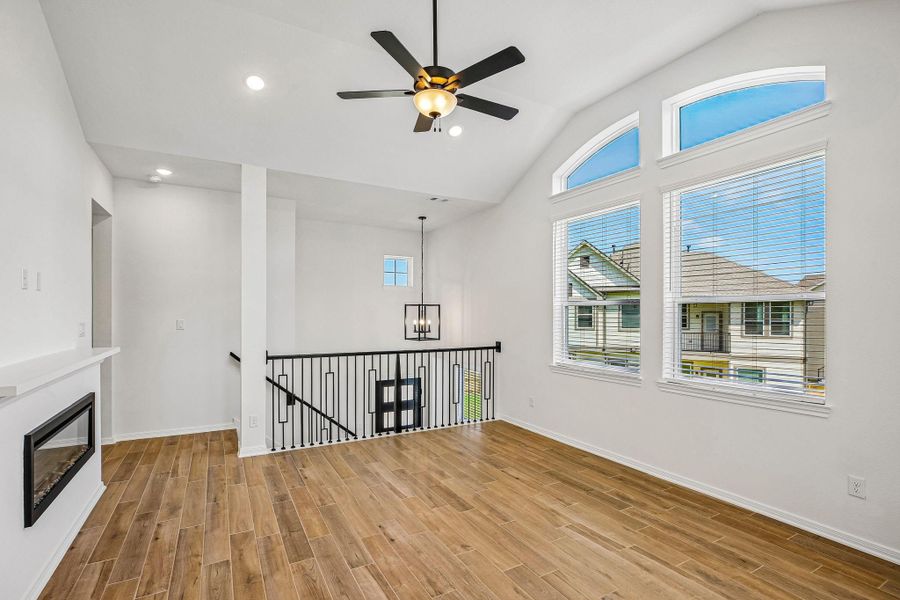 Spacious, unfurnished interior of a new home in Woodforest, Montgomery (Image 29). Spacious, unfurnished interior of a new home in Woodforest, Montgomery (Image 29).
