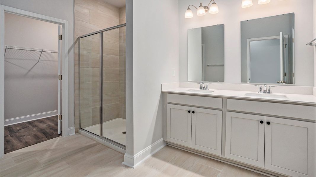 Representative furnished interior of a home built from the Destin by D.R. Horton in Cedar Hill Landing, Navassa (Image 10).