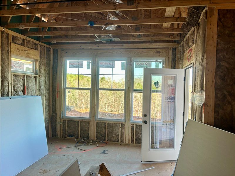 In-progress construction of a new home in Edwards Ridge, Central, SC (Image 14).