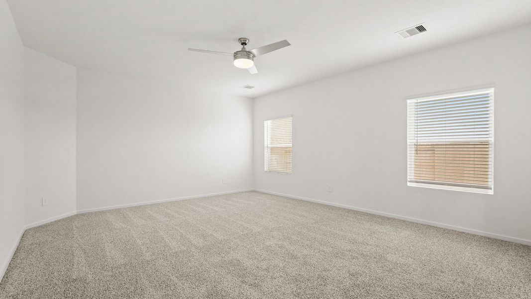 Spacious, unfurnished interior of a new home in Sunterra, Katy (Image 17).