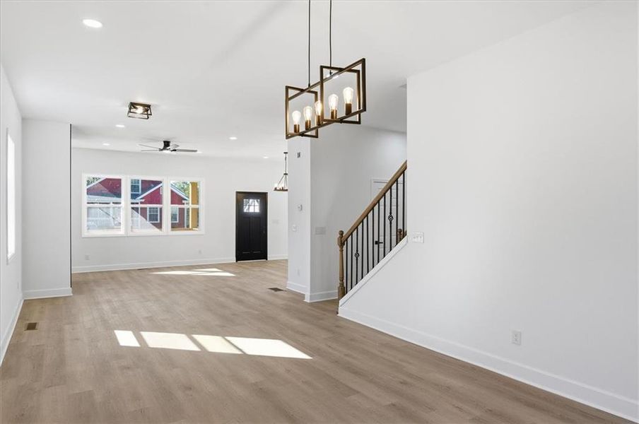 Spacious, unfurnished interior of a new home in , Atlanta (Image 60).