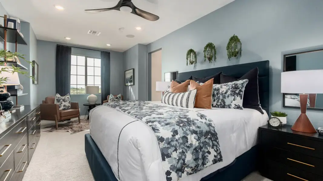 Furnished interior view inside a new home in Flora at Surprise City Center, Surprise (Image 13).