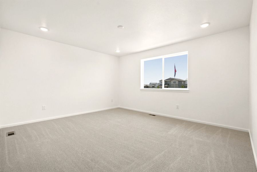 Spacious, unfurnished interior of a new home in Cordovan, Firestone (Image 21).
