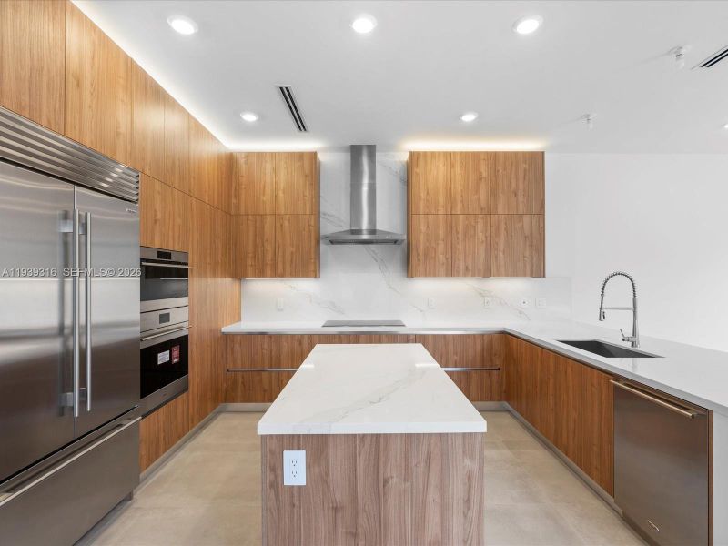 Furnished interior view inside a new home in , Miami (Image 52).