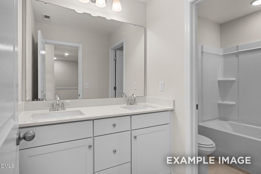 Furnished interior view inside a new home in Camden Park, Knightdale (Image 13).