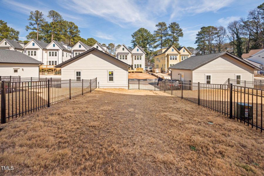 Large Fenced Backyard