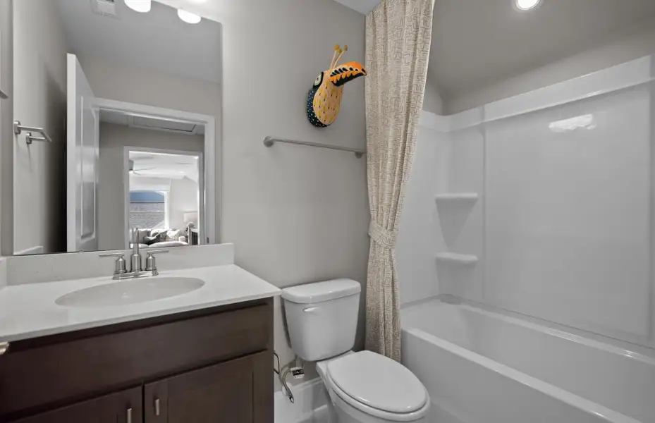 Furnished interior view inside a new home in Del Webb Wilmington at Mallory Creek, Leland (Image 9).