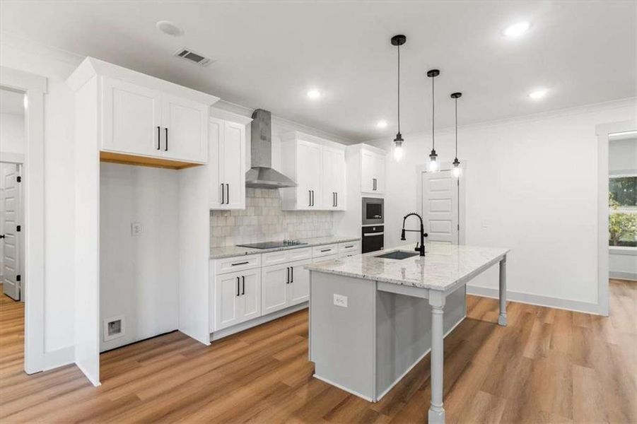 Furnished interior view inside a new home in , Covington (Image 10).