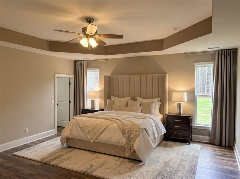 Furnished interior view inside a new home in , Mansfield (Image 6).