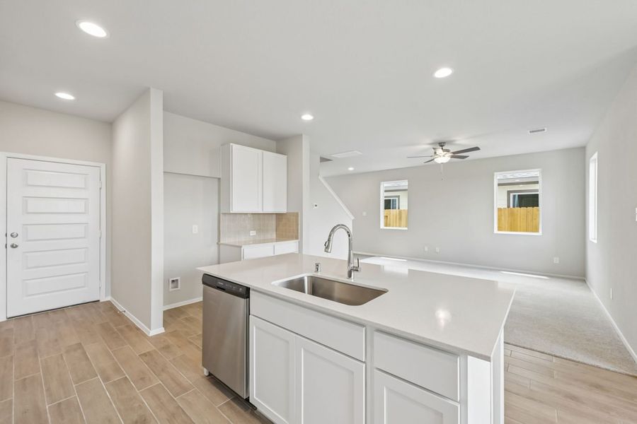 Furnished interior view inside a new home in Azalea, Pattison (Image 9).