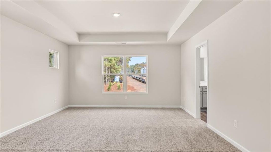 Spacious, unfurnished interior of a new home in Brookland Commons, Monroe (Image 22).