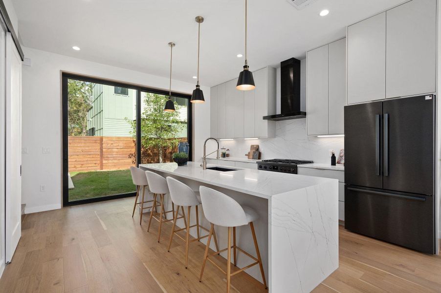 Furnished interior view inside a new home in , Austin (Image 10).