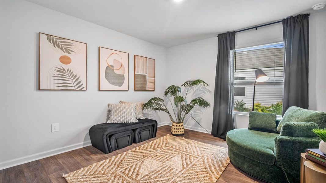 Representative furnished interior of a home built from the Sullivan by D.R. Horton in Rice Hope, Port Wentworth (Image 18).